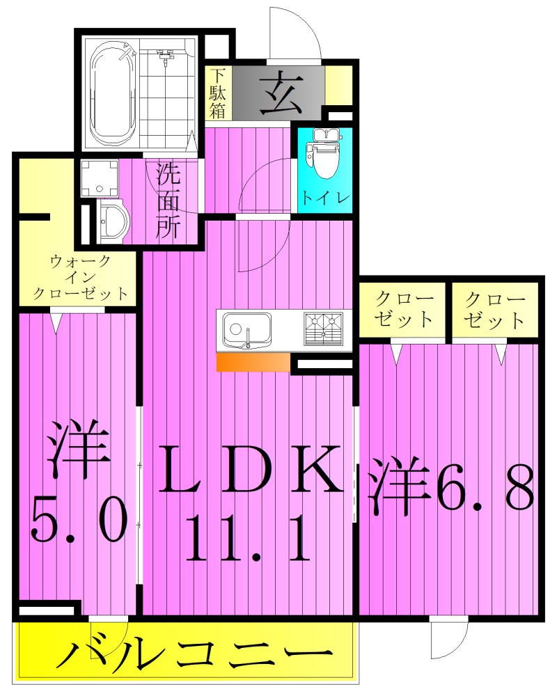 Nagaya Gate Site 間取り図