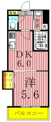 sea sound～シーサウンド～ 302号室 間取り