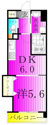 sea sound～シーサウンド～ 402号室 間取り