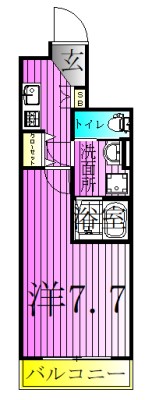 ミライズ五反野MAXIV 間取り図