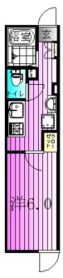メゾン　プランタン 間取り図