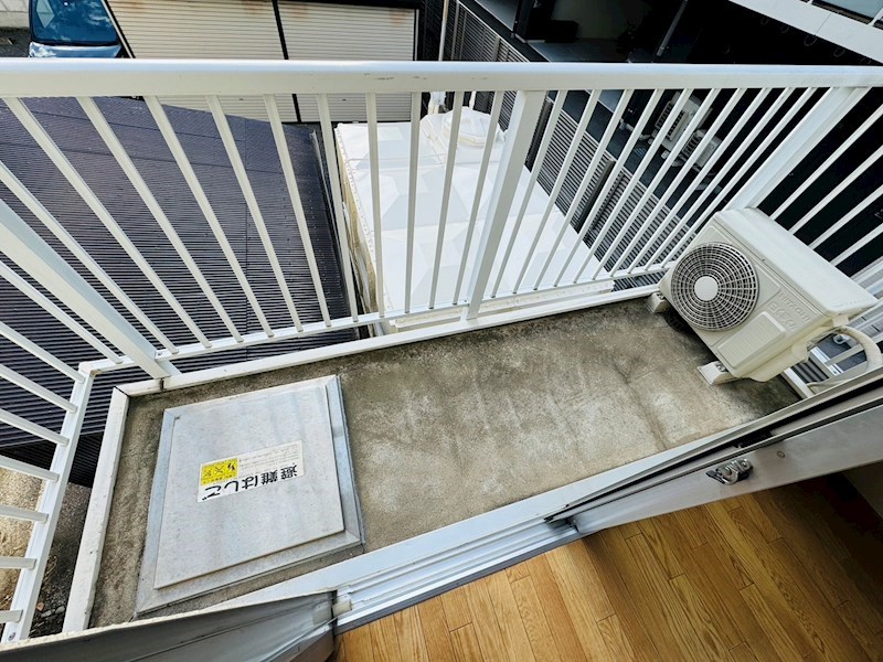 サンハイムカズ ベランダ