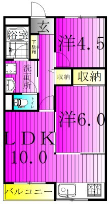 ヤマユウ第８ビル 502号室 間取り