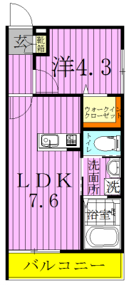 Saariselka 柏　～サーリセルカ　カシワ～ 301号室 間取り