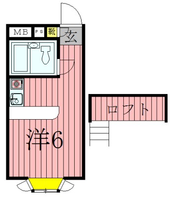 ベルピア北柏6-2 101号室 間取り