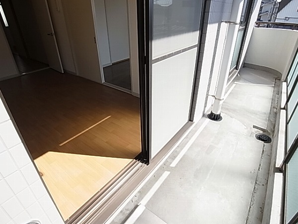 マンション豊四季 ベランダ