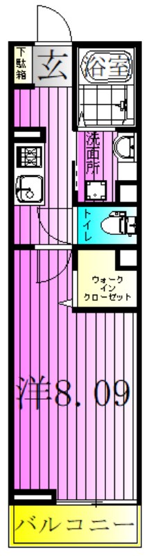 Ｐａｒｋ ＡｖｅｎｕｅⅡ 間取り図