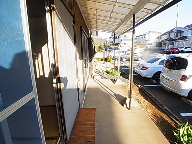 篠籠田平屋  ベランダ