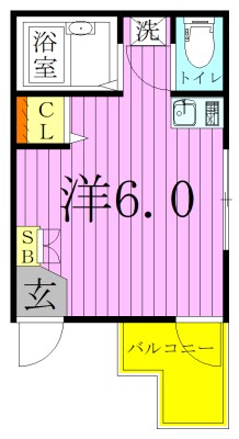 AQUA LUCE　1 間取り図