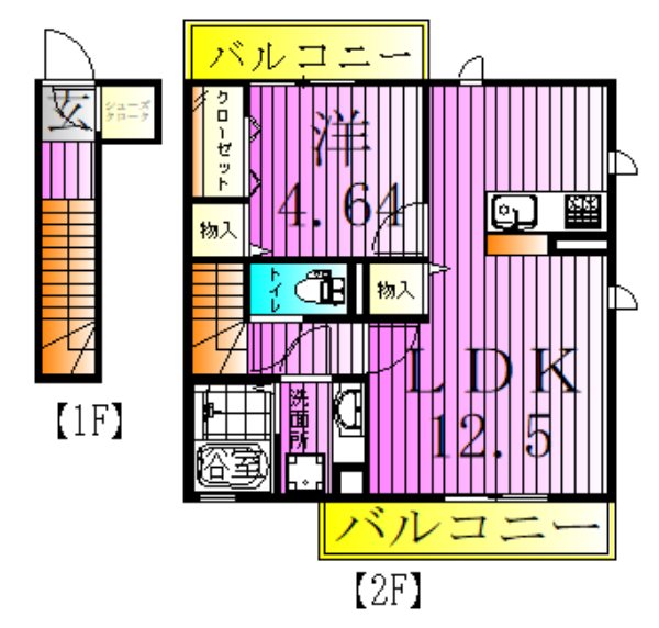 メゾン青井 間取り図