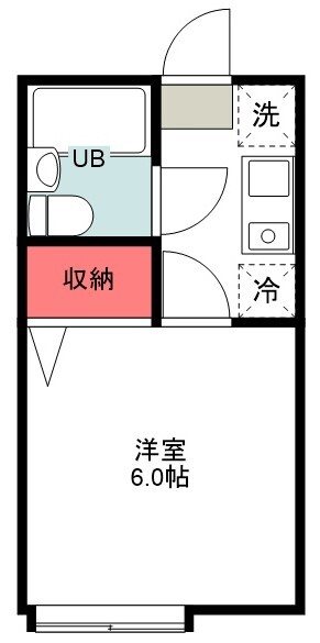 サンホップ新松戸 110号室 間取り