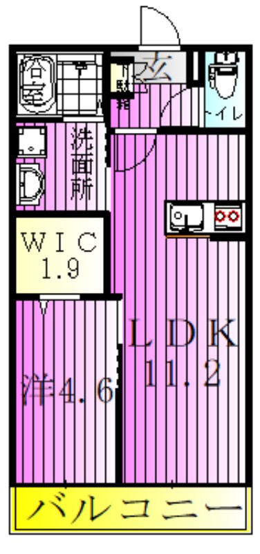 フォレスト　ベベ 間取り図
