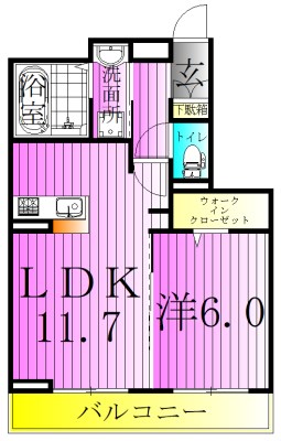スカイパーク  間取り図