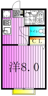 パークフォーラム竹の塚Ｂ 間取り図