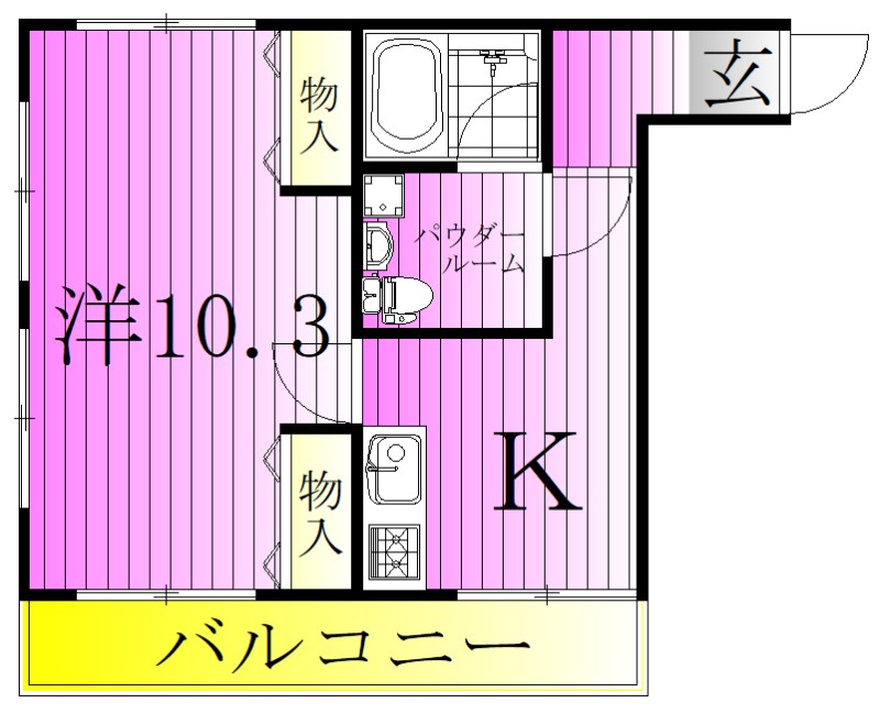 グランズレジデンス梅田 間取り図