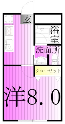 El　Tercero高野 間取り図