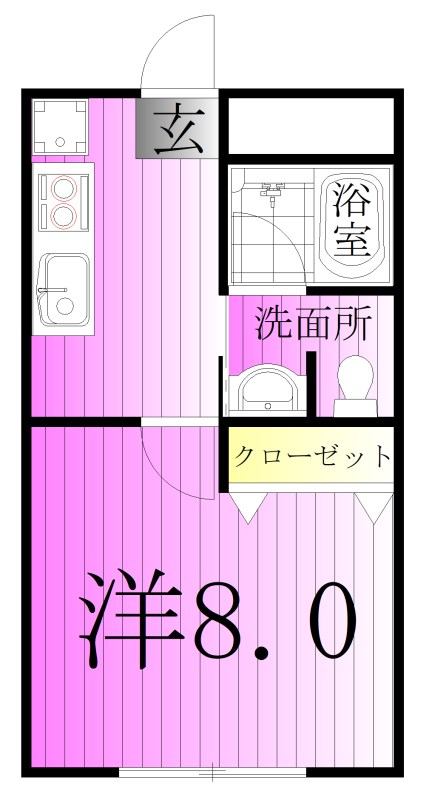 El　Tercero高野 間取り