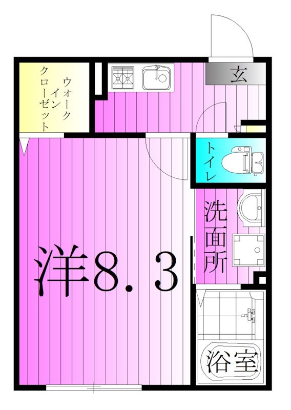 CS千住新橋 間取り図