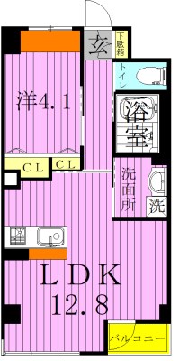 ココ　ナツ 間取り図