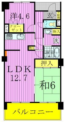 パーク・ノヴァ柏 間取り