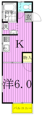 葉山ビレッジ 205号室 間取り