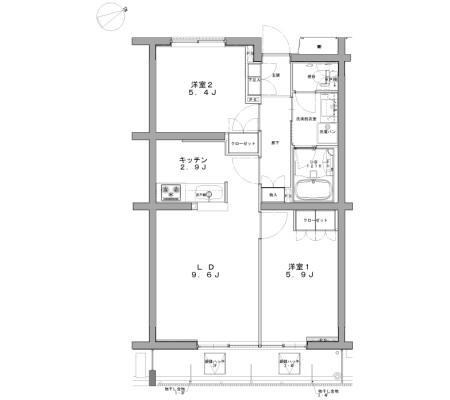 リラヴェールレジデンス 303号室 間取り