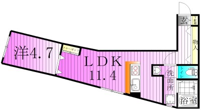 Ecoluxe 間取り図