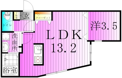 Ecoluxe 間取り図