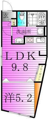 Ecoluxe 間取り図