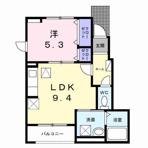 メゾン・フォレスト 間取り図