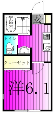 ＪＡＳＲＩ．(ジャスリ) 101号室 間取り