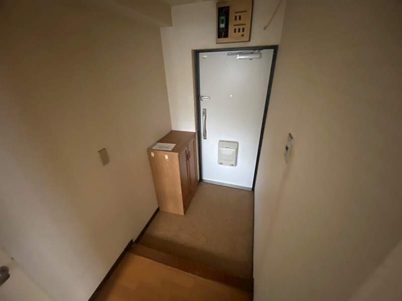 柏タウンハイツ 玄関