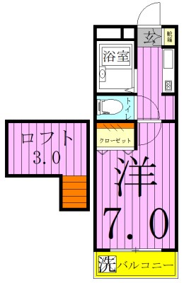 プラム常盤平 間取り