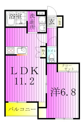 グランジュール 間取り図