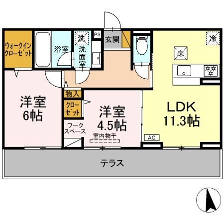 レクラン 間取り