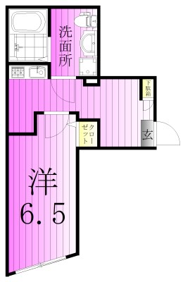 エクセラン五反野 間取り図