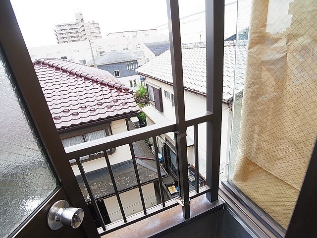 シャンポール稔台 ベランダ