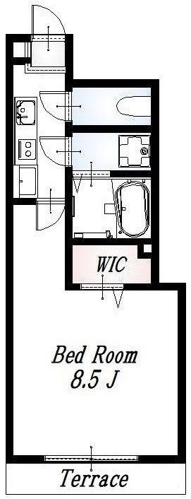 南流山ヒルズ 102号室 間取り