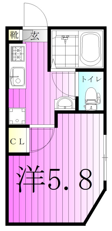 Vert　Bonheur 間取り図
