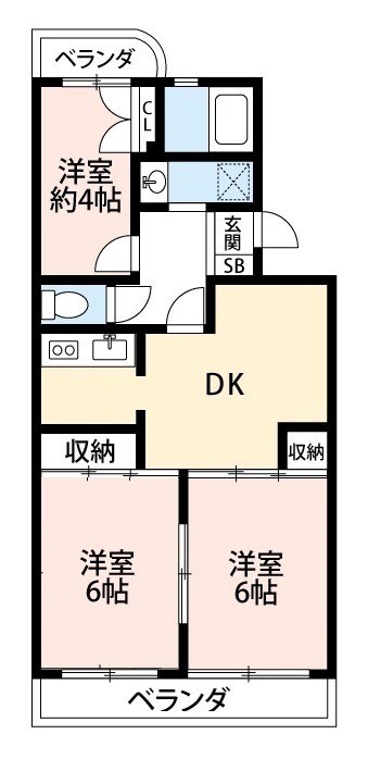 ストークマンション 306号室 間取り
