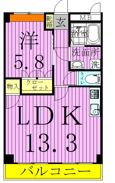 Ｒｉｃｈ　Ｐｒｏｓｐｅｒ　 間取り図