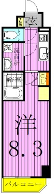 マキシヴ西新井  間取り図