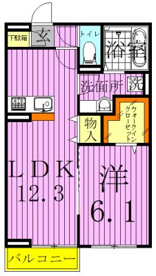 ＬＵＣＩＡ 間取り図