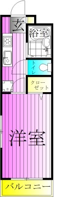 MFマンションⅡ 間取り図