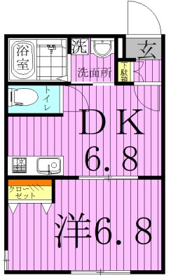 SQUARE2 間取り図