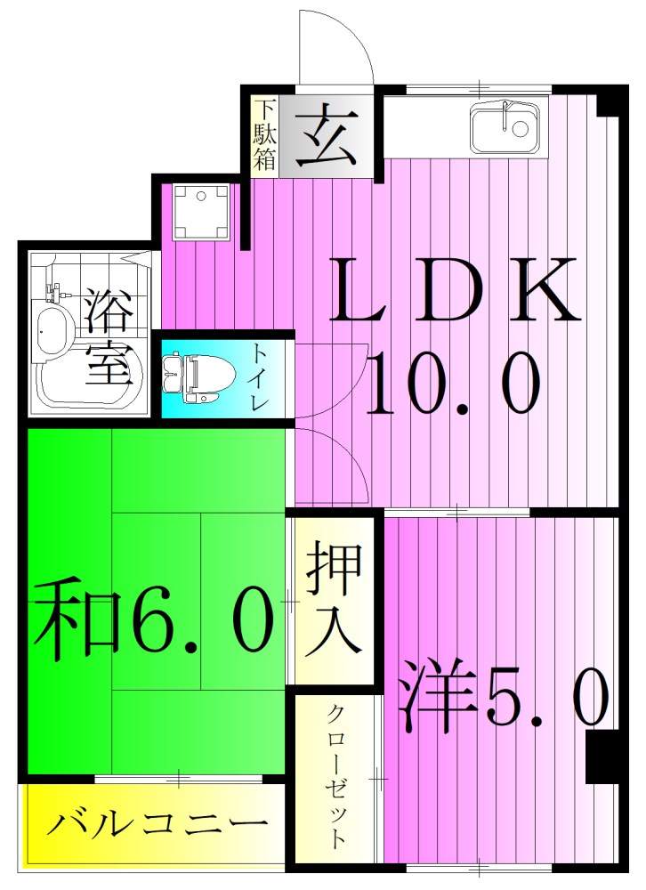 アイビーハイツ 間取り図