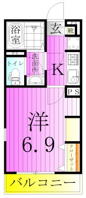 Deer Beach 間取り図