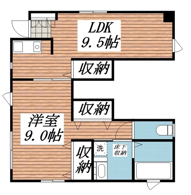 Sakasai Green House 101号室 間取り