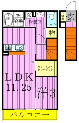 ルキア 間取り図