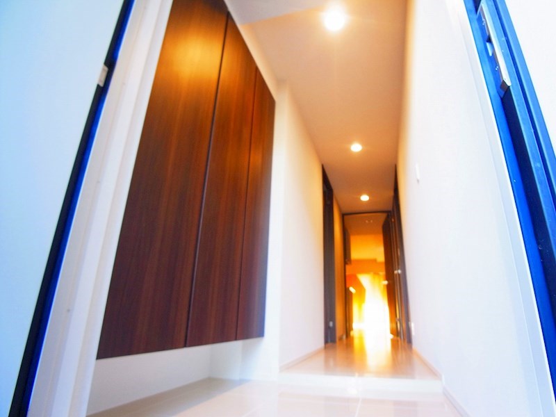 クレストフォルム柏サウスウイング 玄関